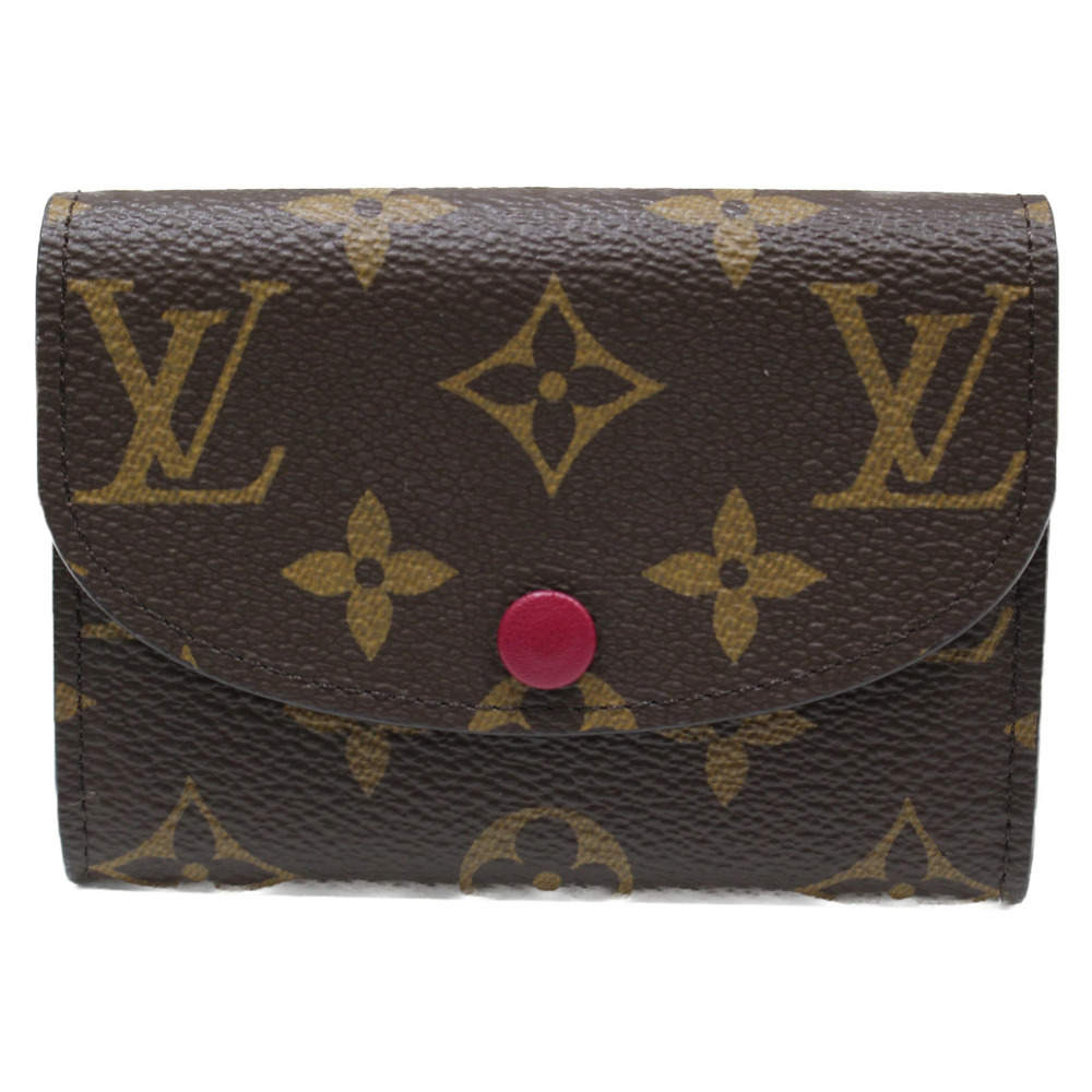 UnWith Louis VUITTON Portemonnaie Rosalie Monogram Folding Wallet